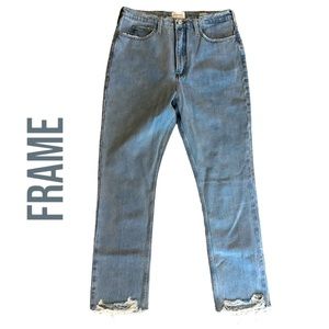 FRAME Denim “High and Tight Straight” size 30